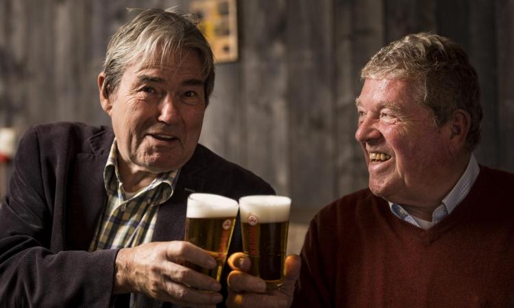 Thieu en Gerard de Kroon